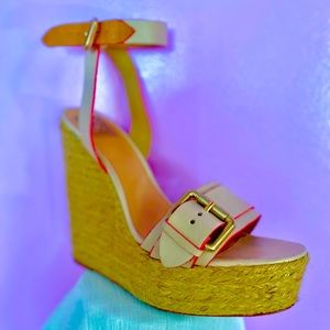 Pour La Victoire blush espadrilles